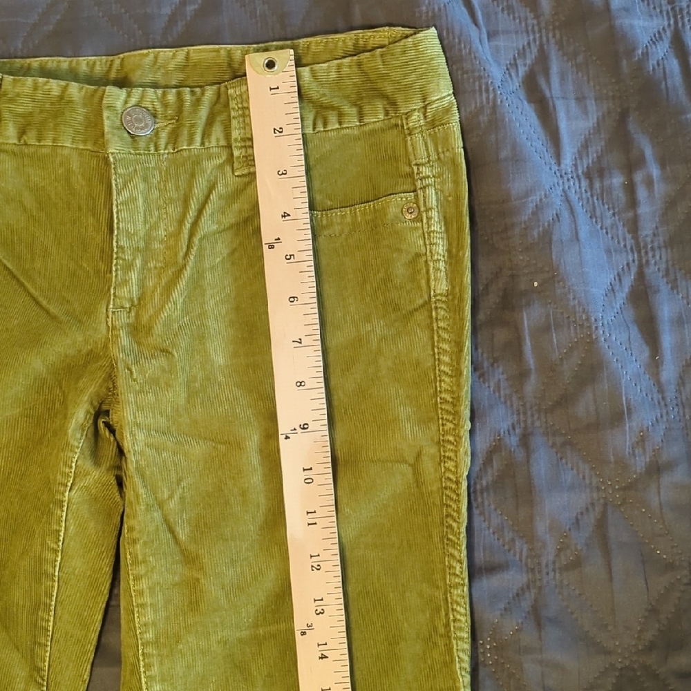 J. Crew Olive Green Straight-Leg Corduroy Pants - Picture 9 of 10
